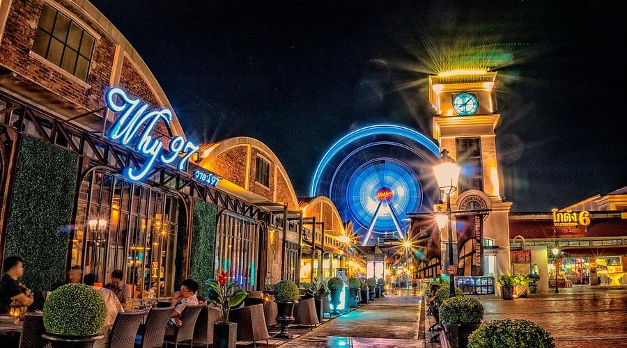 שוק לילה אסיאטיק (ASIATIQUE The Riverfront)